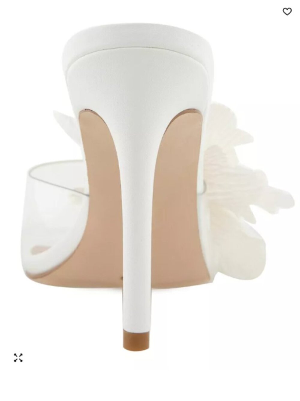 Christian Siriano Women's Joxa Flower Heeled Sandal | Size 8.5 - Picture 4 of 5